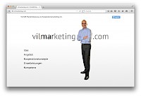 Internetpräsenz: Answin Vilmar - Unternehmensberatung und Marketing